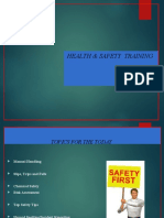 Health and Saftey Powerpoint