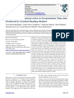 VCO Rancidity Analysis Refers To Fermentation Time That Produced by Gradual Heating Method