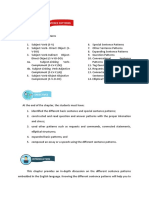 Chapter-5 Sentence Patterns 21