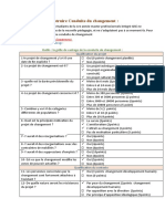 Construire Conduite Du Changement:: Etape 1: La Note de Cadrage