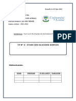 Samedi, Le 18 Juin 2022 Faculte Des Sciences Biologie Physiologie Animal Departement de Biochimie Année-Scolaire: 2021-2022