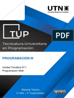 Programación Iii: Material Teórico 2° Año - 3° Cuatrimestre