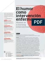 El Humor Como Intervención Enfermera