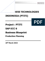 Business Blueprint - Production Planning-2-1 All Signed