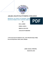 Proposal - AMC Dropout11docx