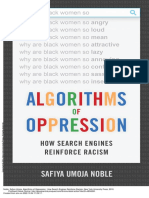 Algorithms of Oppression How Search Engines Reinfo...