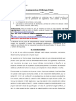 BIOLOGÍA GUÍA-N°14 - II°-MEDIO Retroalimentación