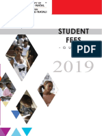 2019 Fee Booklet