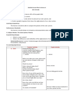 Detailed Lesson Plan With 7es in Science 6