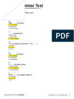 Four Corners Level 1 U9Grammar