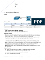 7.2.7 Lab - View Network Device MAC Addresses