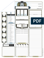 DND Icewind Dale Sheet - Basic Fillable PDF