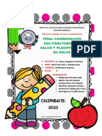 Coordinacion Multisectorial de Salud Del Niño y Adolescente PDF