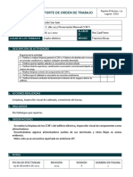 S51 - Preservación Semanal Medición de Humedad en Sistemas OT-ES-C-277-2022