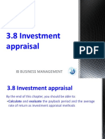 3.8 Investment Appraisal PDF