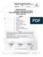 IC-CMDIC-0078 Cambio de Conjunto de Freno de Estacionamiento Con Manipulador o Tecle CAEX 930