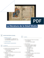 La Literatura de La Edad Media PDF