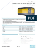 Product Reference Sheet XR (H, V, X, Y) S 1150-1500, Y1200-1260, XAVS 1800 CD T3 WUX 2960 2340 02 EN PDF