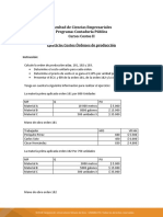 Ejercicio Costos Órdenes de Producción