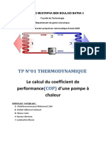 TP Thermodynamique M1 PA G02 - 1 PDF