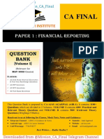 FR V1 Question Bank by Ajay Agarwal PDF