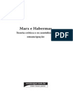 R - Rion Melo - Marx e Habermas - Teoria CR - Tica e Os Sentidos Da Emancipa - O-Saraiva (2013) PDF