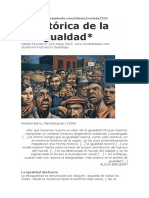 La Retorica de La Desigualdad