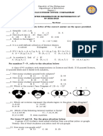 First Quarter Examination MATH 7