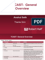 Tcast Overview Basics