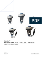 A6V10462640 - Actuators SAX.. SAY.. SAV.. SAL.. - en PDF