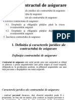 Tema 4 Contractul de Asigurare Si Reasigurare