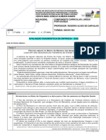 Avd - Avaliação Diagnóstica de Entrada - 2023