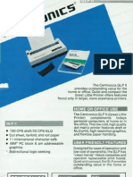 Centronics Data Sheets