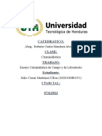 Ensayo Criminalistica de Campo y Laboratorio