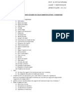 Questions de Revision Examen Telecommunications 1°semestre 2022-2023