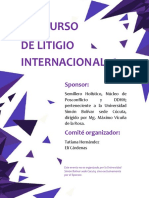 Concurso en Litigio Internacional