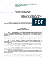 Código de Obras - LC 205 de 09 de Novembro de 2022