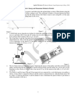 Tutorial 1: Energy and Momentum Methods of Particle: Applied Mechanics II, Ramesh Khanal, Nepal Engineering College, 2016