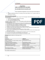 Chapter 1. Basic Concepts of Taxation