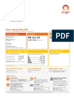 Your Electricity Bill: 18 Feb 23 - 17 May 23