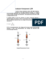 Dasar LDR DAN THERMISTOR