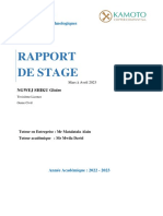 Rapport de Stage de NGWEJ SHIKU GLOIRE À KCC