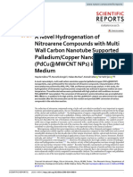 A Novel Hydrogenation of Nitroarene Compunds With Multi Wall Carbon Nanotube Supported PdCu Nanoparticles