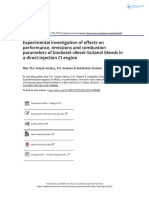 Experimental Investigation of Effects On Performance Emissions and Combustion Parameters of Biodiesel Diesel Butanol Blends in A Direct Injection CI