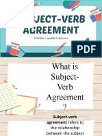 Subject Verb Agreement