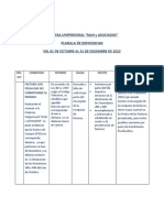 Tribut. Planilla de Deficiencias