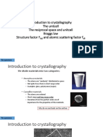 Introduction To Crystallography