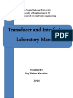 Transducer and Interfacing Laboratory Manual