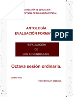 Antología Evaluación de Los Aprendizajes