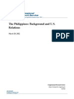 The Philippines: Background and U.S. Relations: March 28, 2022